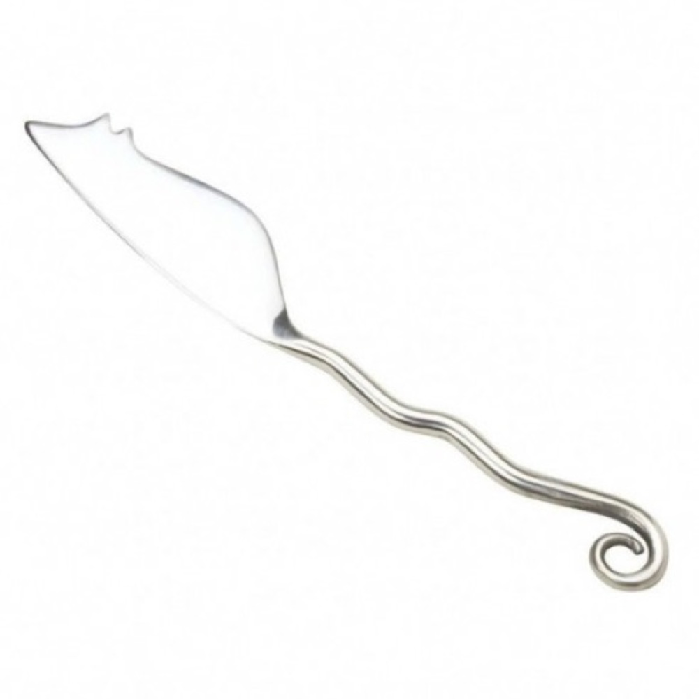 Mouse shaped cheese knife, stainless steel